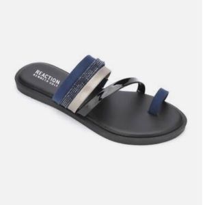 Kenneth Cole Reaction Womens Spring Toe-Loop Jewel Flat Sandals